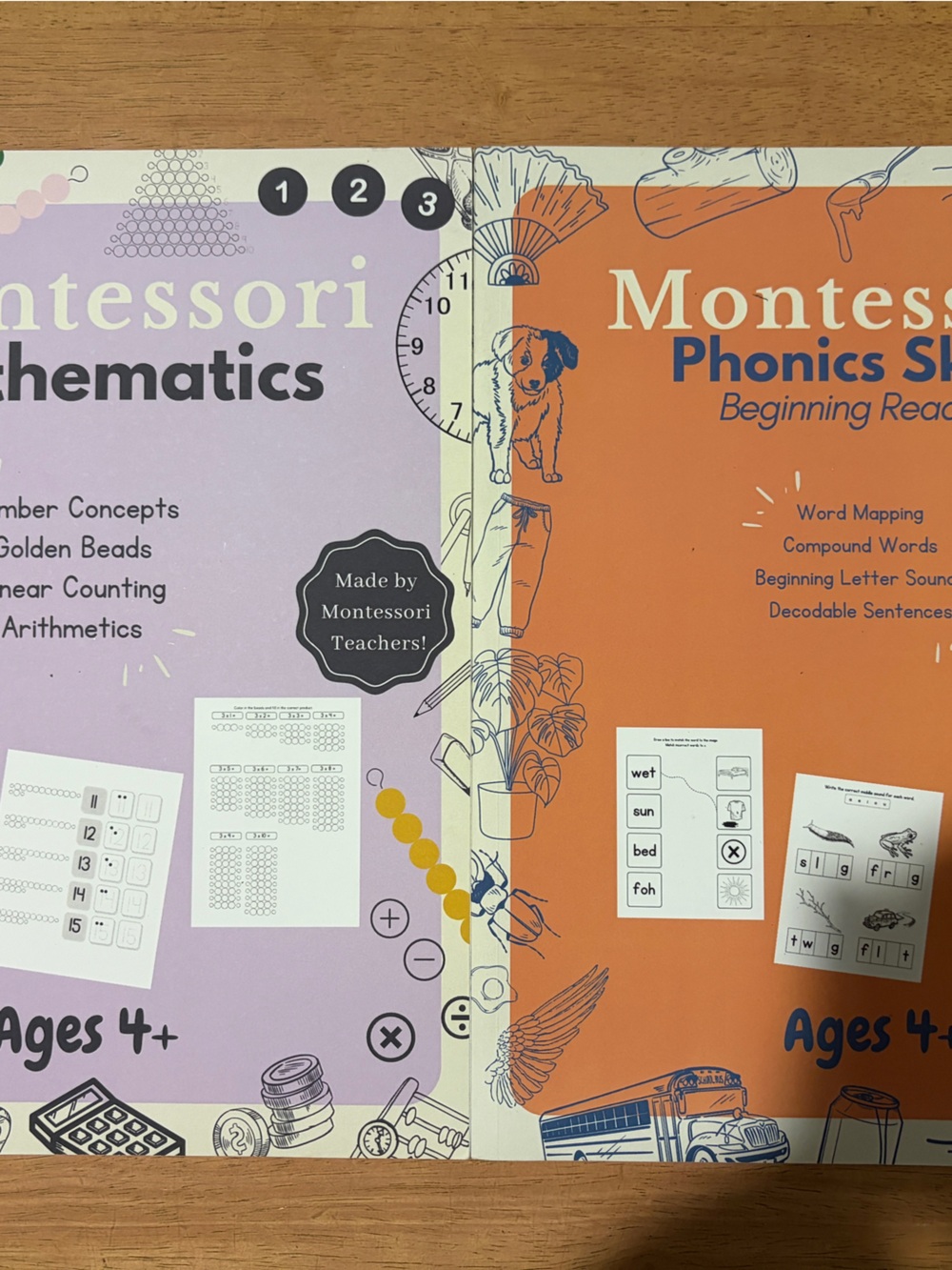 Montessori Mathematics and Phonics New